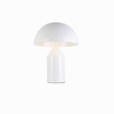 Post-modern Creative Simple Model Room Hotel Desktop Bedroom Bedside Semi-circular Hardware Mushroom Desk Lamp