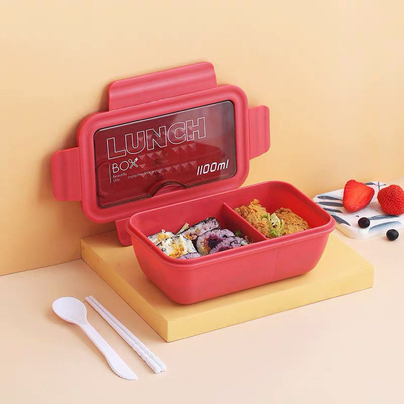 Heated Partitioned Bento Box Student Japanese Lunch Box