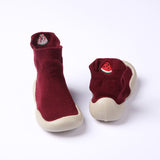 Children's Toddler Step Soft Bottom Non-slip Cartoon Cotton Baby Shoes