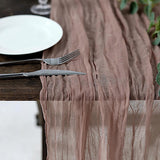 10 feet Cotton Cheesecloth EXTRA LONG TABLE RUNNER Gauze Wedding Party Linens