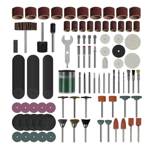 WORKPRO 208PCS Dremel Rotary Tool Accessories Kit Grinding Sanding Polishing Set 820909752400