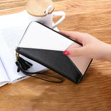 Women Lady Leather Clutch Wallet Long Purse Credit Card Phone Holder Zip Handbag