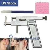 Professional Body Piercing Tool Kit Ear Nose Navel Nipple Needles with Studs