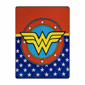 Marvel DC Batman Flash Superman Wonder Woman Monroe Pitbull Fleece Blanket