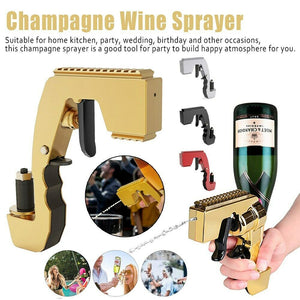 Champagne Wine Sprayer Pistol Beer Bottle Durable Spray Gun Bar Party Props US