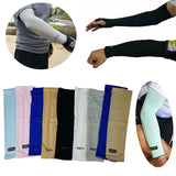 1 Pair Cooling Arm Sleeves Cover UV Sun Protection Outdoor Sports For Men Women