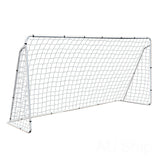 12x6' Steel Soccer Goal W/ Net Youth Size Quick&Easy Setup for Football Training 997966535045