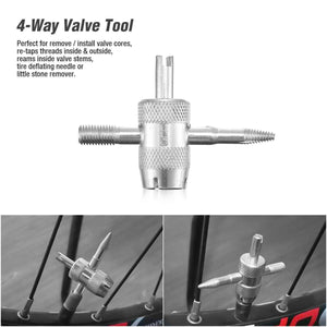 43/9 pcs Tire Valve Stem Installation Tool Remover Repair Puller Car Plug Core
