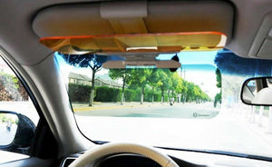 Zone Tech Anti Glare Sun - Visor Day Night Vision Shield Driving View Extender