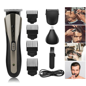 Men's Electric Shaver Trimmer Razor Rechargeable Hair Beard Nose Shaving Machine 725370123240