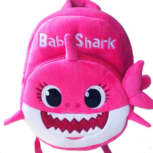 Baby Shark 3-D Cartoon Plush Backpack for little kids