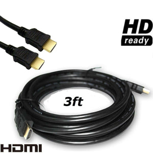 Premium HDMI Cable 6ft 10ft 15ft 25ft 30ft 50ft 75ft 100ft Gold For HD TV lot Us