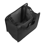Portable Car Trash can Garbage Bin Bag Organizer for Vehicles Waterproof Black