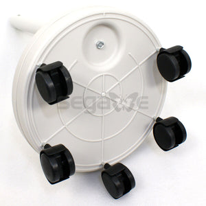 5x Diopter LED Magnifying Floor Stand Lamp Glass Lens Facial Gooseneck Magnifier