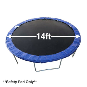 Trampoline Safety Pad 12FT/14FT/15FT Round Spring Cover Tear Resistant Foam Pad
