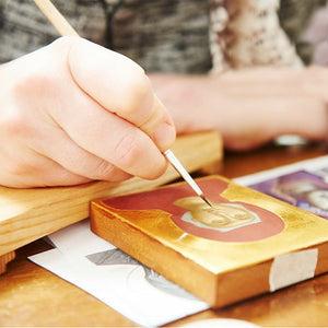 300x Imitation Gold Leaf Sheets Foil Paper for DIY Gilding Craft Art Decoration
