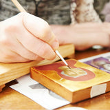 300x Imitation Gold Leaf Sheets Foil Paper for DIY Gilding Craft Art Decoration