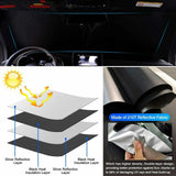 Car Auto Front Windshield Window Sun Shade Shield Cover Visor UV Block Foldable