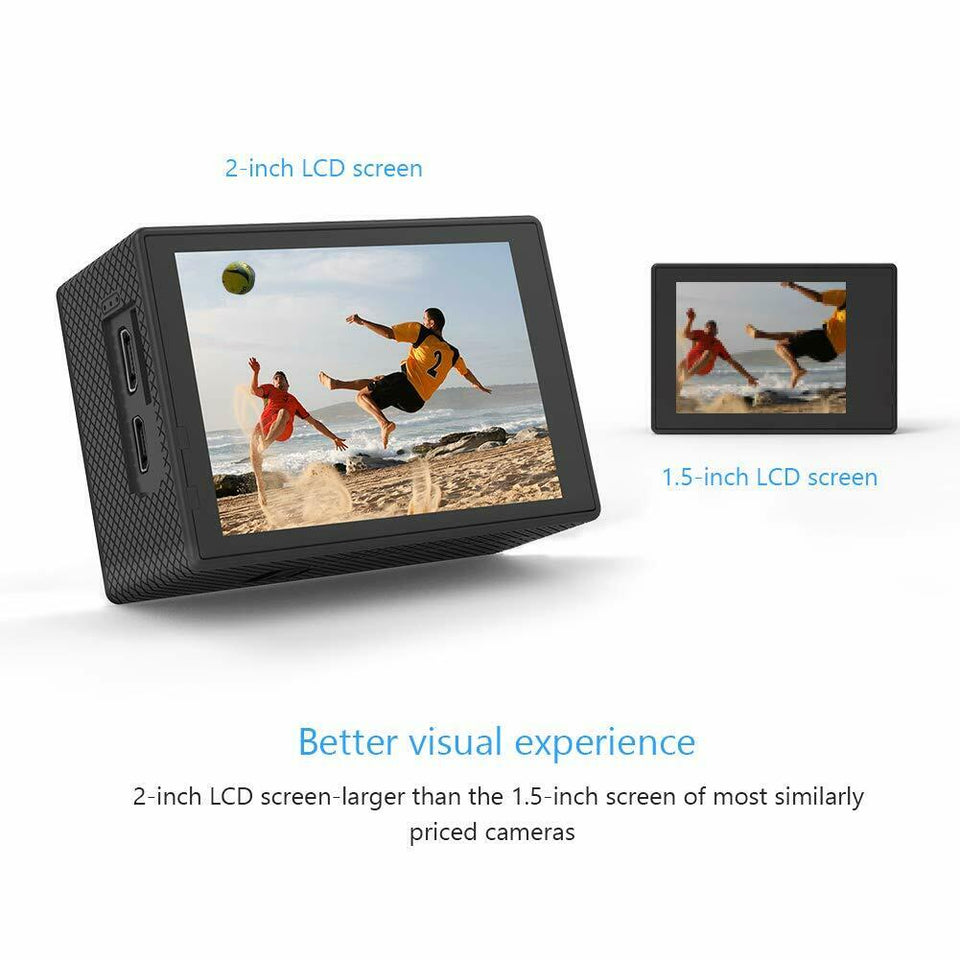 SJ9000 Wifi 1080P 4K Ultra HD Sport Action Camera DVR DV Waterproof Camcorder US