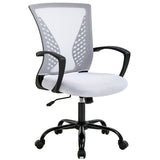 Office Chair Ergonomic Desk Chair Mesh Computer Chair W/Lumbar Support Armrest