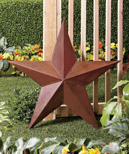 3 FT Tall Rustic Outdoor Dimensional BARN STAR Country Farmhouse Home Decor 36"