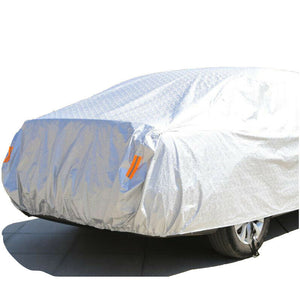 192" Aluminium Full Car Cover Waterproof Snow Outdoor UV protection Breathable