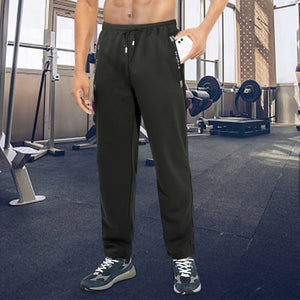 Men's Sweatpants with Zipper Pockets Athletic Pants Training Track Pants Joggers