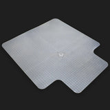 36" x 48" PVC Home Office Chair Floor Mat Studded Back with Lip for Pile Carpet 700161263480