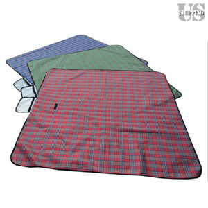 79"x59" Waterproof Picnic Mat Blanket Pad Outdoor Folding Camping Beach Blanket