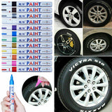 14Pcs Waterproof Permanent Paint Marker Pen For Car Tyre Tire Tread Rubber Metal 614409020318