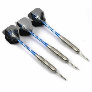 3Pack Professional Tungsten Steel Needle Darts 26g Competition Flights Tip Set