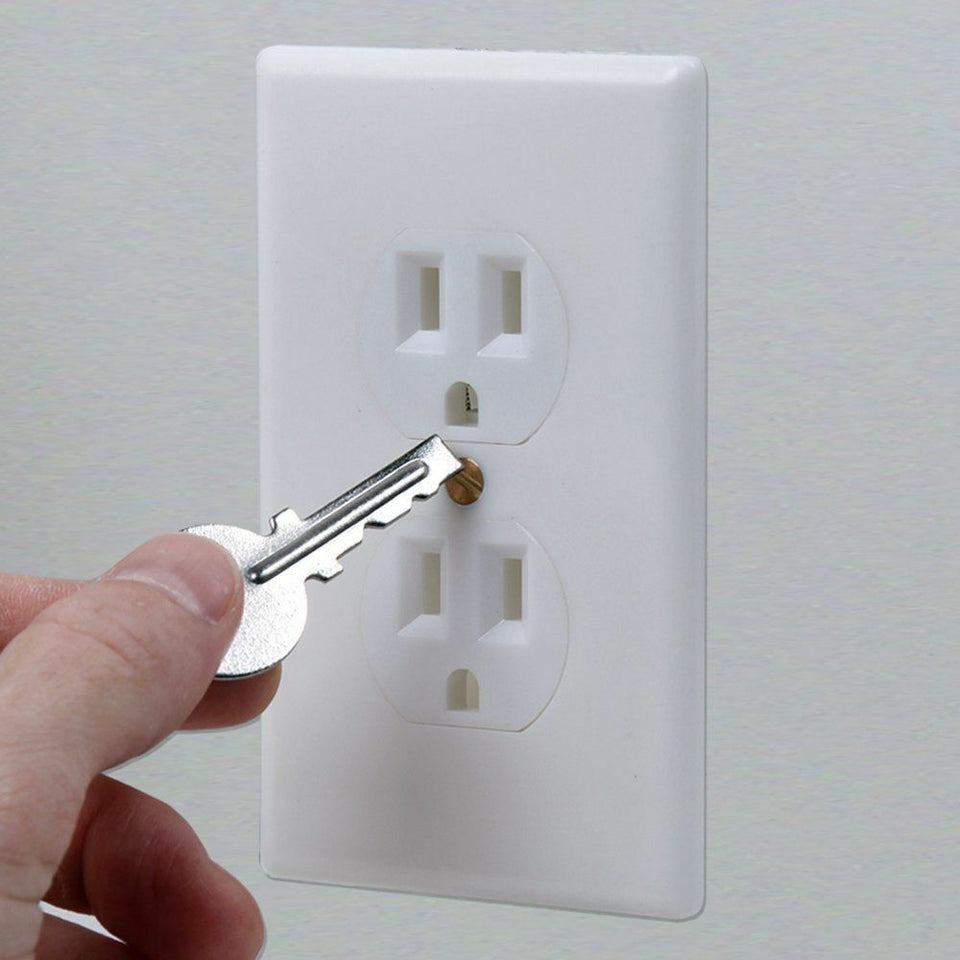 Hidden Wall Safe Security Electrical Outlet Keys Vault Secret Hide Valuables NEW