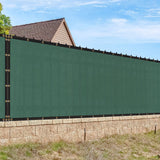 6ftx 50ft Privacy Screen Garden Fence Windscreen HDPE Fabric Netting Mesh Green 762983124646