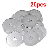 New 20PCS 45mm Rotary Cutter Refill Blades Quilters Sewing Fabric Cutting Tools