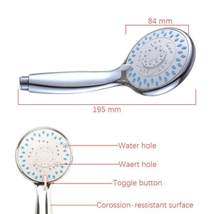 Shower Head High Pressure 5 Settings Spray Handheld Shower heads with hose 5 Ft