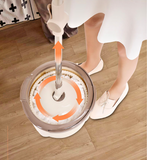 360° Microfiber Spinning Magic Rotating Head Easy Cleaning Floor Mop Bucket Set