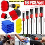 Auto Detailing Brush Wash Car Detailing Cleaning Kit Engine for Wheel Clean Set