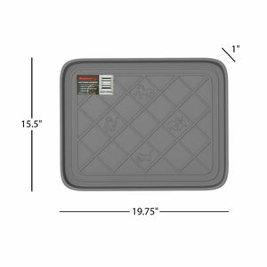 Boot Tray Muddy Shoes Plastic Tray Drip Catch Keep Floors Clean 15.5 x 19.75 In 192664990589