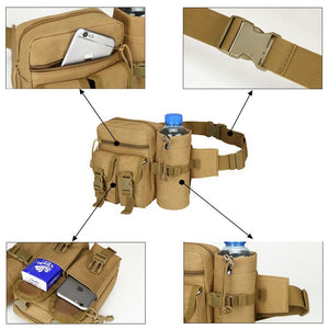 Outdoor Utility Tactical Waist Fanny Pack Pouch Military Camping Hiking Belt Bag