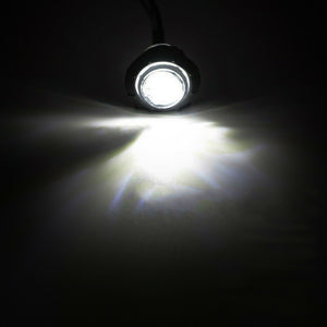 10 White DC 12V Eagle Eye LED Daytime Running DRL Backup Light Car Rock Lamp