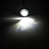 10 White DC 12V Eagle Eye LED Daytime Running DRL Backup Light Car Rock Lamp
