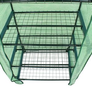 Mini Greenhouse Outdoor  Portable Green House Gardening w/ 4 Tier PE Cover 700161283556