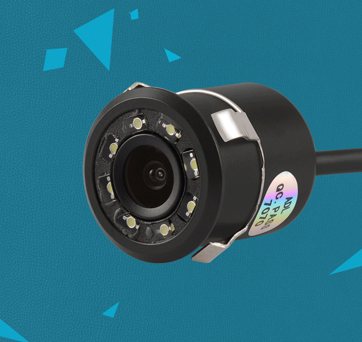 Car Rear View Backup Reverse Camera 170° CMOS 8 LED HD Night Vision Waterproof