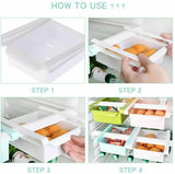 2Pcs Fridge Organizer Shelf Storage Container Bin Refrigerator Box Holder Drawer