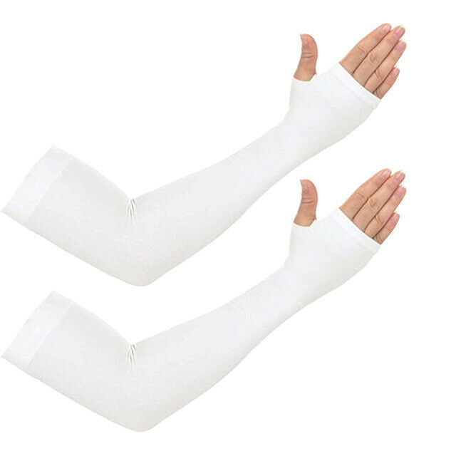 5 Pairs Cooling Arm Sleeves UV Sun Protect Covers For Men Women Outside Sport