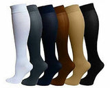 (5 Pairs ) Compression Socks Relief Stockings Graduated Support Men's Women's US