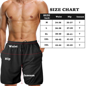 Men's Gym Workout Shorts Quick Dry Bodybuilding Weightlifting Pants Training USA
