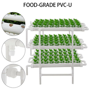 Hydroponic Site Grow Kit 108 Planting Sites Garden Plant System Vegetable Tool