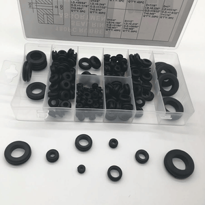 180 pc Rubber Grommet Assortment Kit Set Firewall Hole Electrical Wiring Gasket