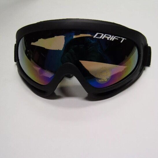 Drift UTV Goggles RZR Polaris Glasses Eye Wear Dust Dirt Windshield MIRRORED